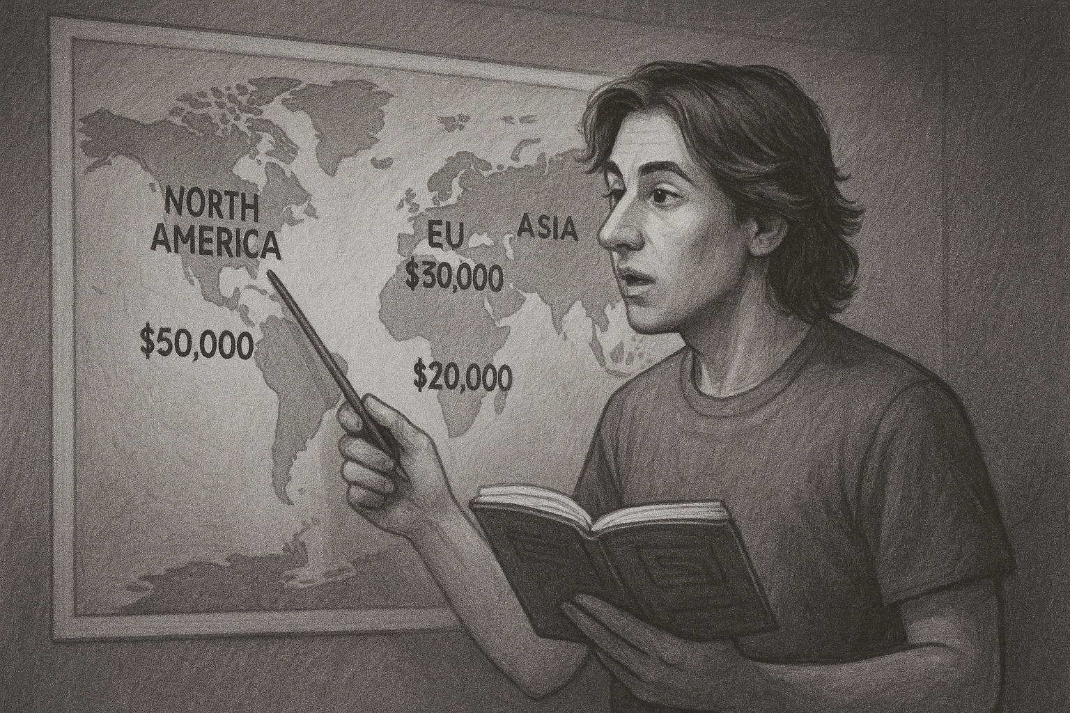 Global territory map